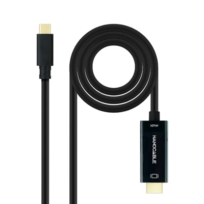 [AISCCI0634] Nanocable Conversor USB-C a HDMI 1.4 4K@30HZ 1.8 m