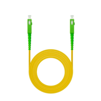 [ANEAHE0856] Nanocable Cable fibra SC-APC LSZH Amarillo 60m