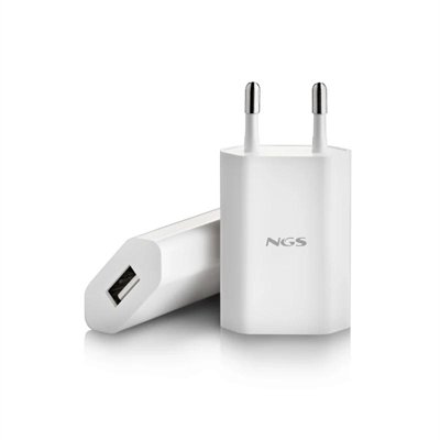 [AATCAT0352] NGS Cargador pared Blanco Usb 5V1A