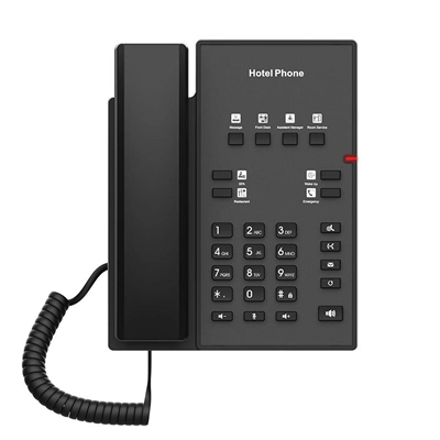 [NTITLI0137] Fanvil H1, teléfono de hotel, 2 teclas de línea