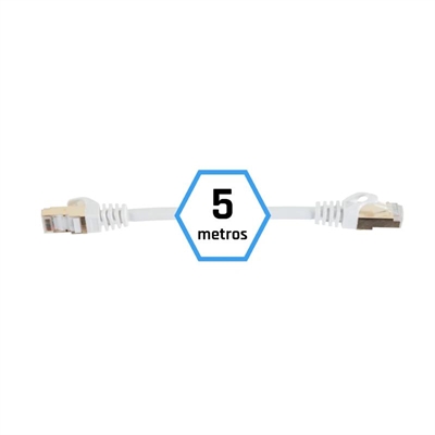 [ANEAHE0863] iggual Latiguillo CAT7 SFTP LSZH 5 metros blanco