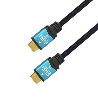 [AISCCI0650] Aisens Cable HDMI Alta Veloc AM-AM Negro/Azul 0.5M