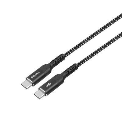[AAOAAC0168] Coolbox     Cable    USB-C>USB-C   60W    Carga