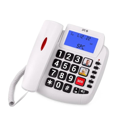 [NTETFI0047] SPC 3296B Telefono CONFORT VOLUME 2 Teclas Grandes