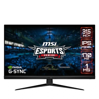 [FMOMLE0742] MSI G321Q Monitor 31.5"Gaming 170hz 1ms HDMI DP