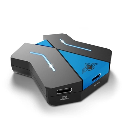 [AGAMJP0080] Spirit of Gamer Hub Crossgame negro y azul
