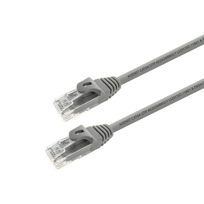 [ANEAHE0869] Aisens Latiguillo Rj45 Cat.6A Utp Gris 2.0M