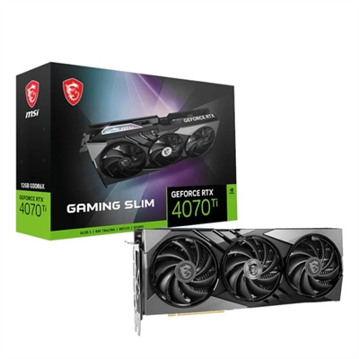 [ITGPE60453] MSI VGA NVIDIA RTX 4070 Ti GAMING SLIM 12G