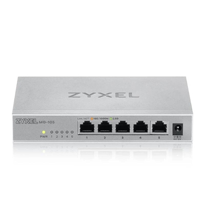 [NSWSSO0331] Zyxel MG-105 Switch 5x2.5GbE No Gest