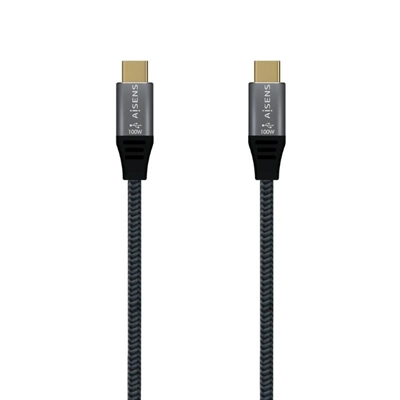 [APTAPC1096] Aisens Cable Usb 3.2 Gen2X2 8K C/M-C/M Gris 1.5M