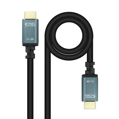 [AISCCI0690] Nanocable Cable HDMI 2.1 IRIS 8K M-M 5 metros