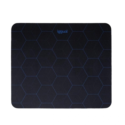 [APTAPC1138] iggual Alfombrilla ratón 32x27 cm 3 mm HEXA-1