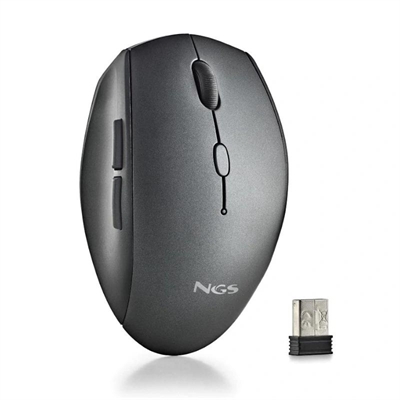 [FTRRIN0488] NGS RATON INALAMBRICO CON TECLAS SILENCIOSAS NEGRO