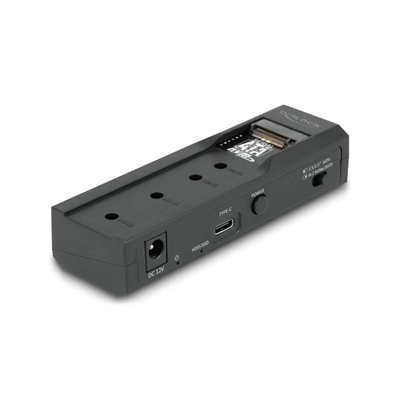 [AISCCI0697] Delock Docking USB Type-C 1 x M.2 NVME o 1 x SATA