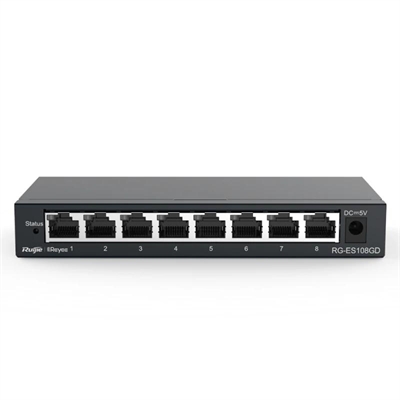 [NSWSSO0348] Reyee Unmanaged Switch 8xGb RJ45 Steel Case
