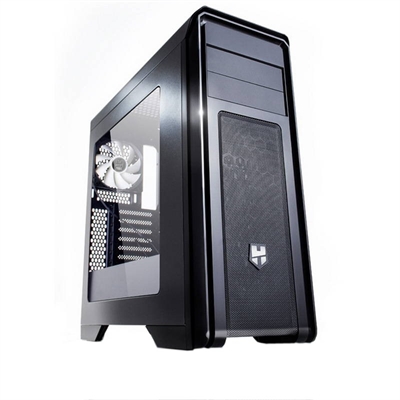 [ICACSM0317] NOX Semitorre ATX  Hummer ZX Negra Ventana