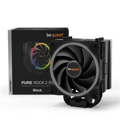 [IMIVEN0467] be quiet! Ventilador Pure Rock 2 FX ARGB 120mm neg
