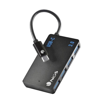 [AAOAUS0228] NGS Wonder 4 Hub 4 puertos usb-c