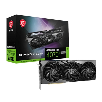 [ITGPE60524] MSI VGA NVIDIA RTX 4070 Ti SUPER 16G GAMING X SLIM