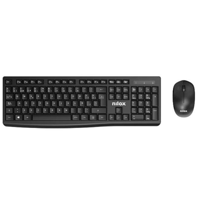 [FTRTEI0033] Nilox NXKMWE012 Kit teclado + ratón Wireless