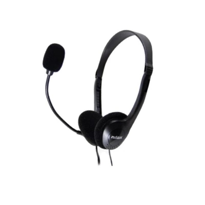 [MAUAMI1136] Nilox Auriculares con micrófono USB