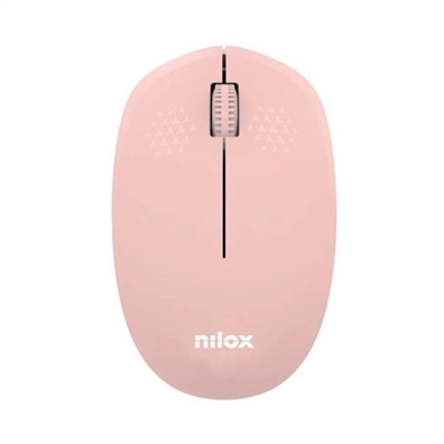 [FTRRIN0504] Nilox Ratón Wireless, 1000 DPI, 3 botones, Rosa