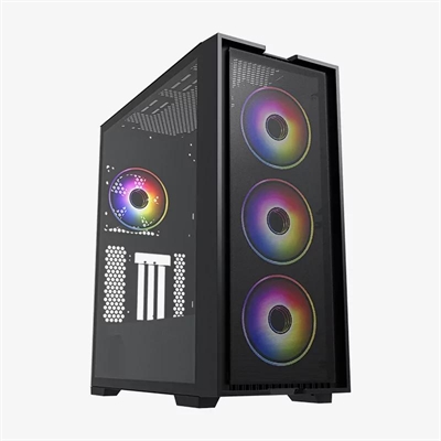 [ICAFA70384] Hiditec Caja E-ATX H2 AIR ARGB BLACK