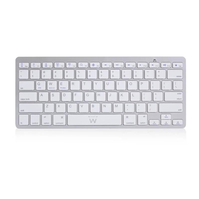 [FTRTEI0043] Ewent Teclado Bluetooth iOS/Android/Win Slim Plata