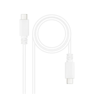 [APTAPC1156] Nanocable Cable USB2.0 3A USB-C/M-M 1.5 Blanco