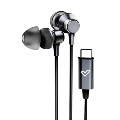 [MAUAMI1156] Energy Sistem Auriculares Metallized Type C Black