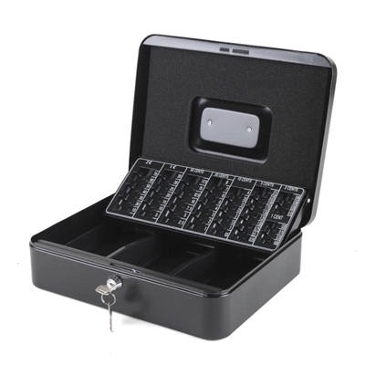 [APTACP0077] iggual Caja efectivo 3+8 30x24x9 cm IRON-TINY