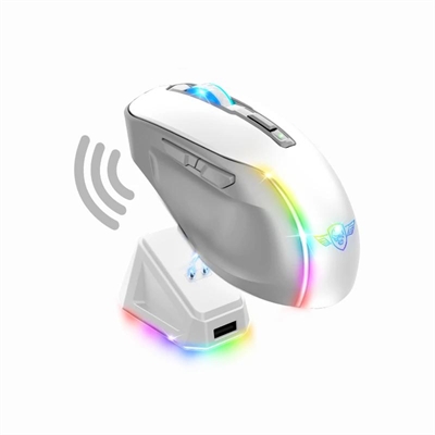 [FTRRIN0520] Spirit of Gamer Raton Inalambrico Elite M50 Blanco
