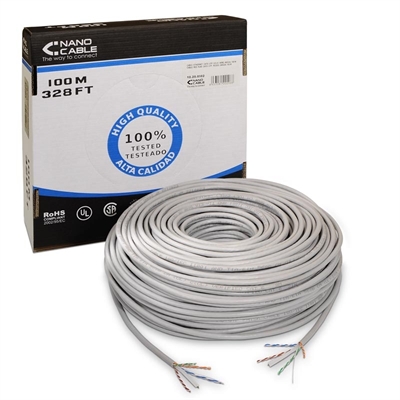 [ANEAHE0062] Nanocable Cable Red RJ45 CAT6 UTP Rigido AWG24