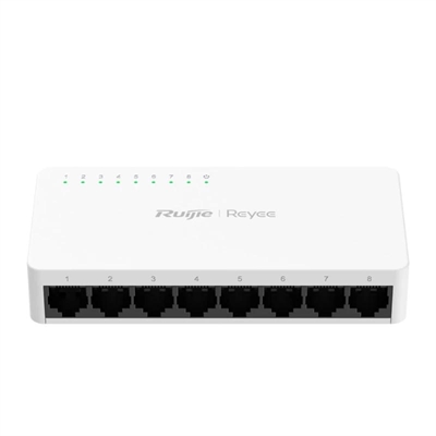[NSWSSO0368] Reyee RG-ES08G-L Switch 8xGb RJ45 Plastic