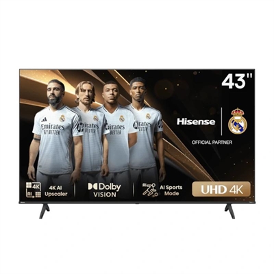 [MTVLED0918] Hisense 43A6N TV 43" 4K STV 3xHDMI 2xUSB Bth Wf