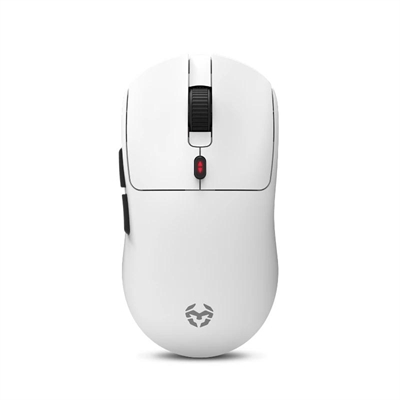 [FTRRIN0528] KROM KLEVER Raton gaming superligero wireless Blco