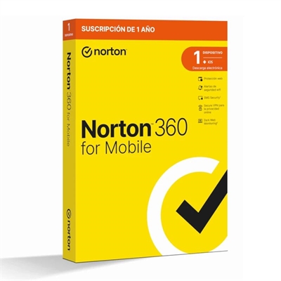 [WSSVHO0559] NORTON 360 Mobile  ES 1 us 1 dispositivo 1A