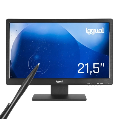 [FMOM190130] iggual Monitor táctil resistivo 21,5" 16:9 FHD