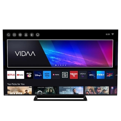 [MTVLED0939] TOSHIBA TV 55" 55QV3363DG UHD QLED SMART TV PEANA