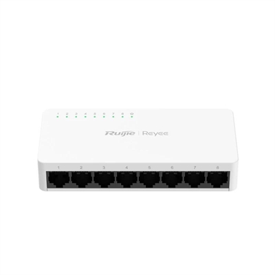 [NSWSSO0380] Reyee RG-ES08F Switch 8x10/100 RJ45 Plastic
