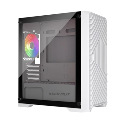 [ICACMM0324] Keep Out Caja M-Atx XC-220W 4FANS Usb3.0 White