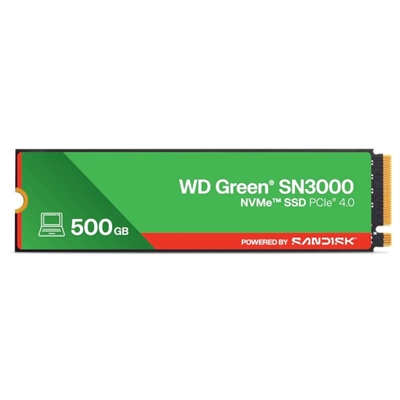 [IAIDSO0850] WD Green SN3000 SSD 500GB PCIe Gen4  NVMe