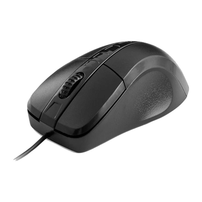 [FTRRCA0779] Nilox Ratón Óptico MOUSB1001 1000 dpi Negro