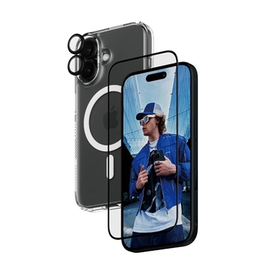 [AATFYC3521] PanzerGlass 3-in-1 Bundle Proteccion iPhone 16