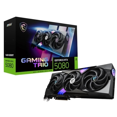 [ITGPE70008] MSI VGA NVIDIA RTX 5080 16G GAMING TRIO OC DDR7