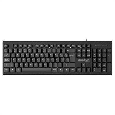 [FTRTUS0566] Approx Teclado con cable USB 2.0