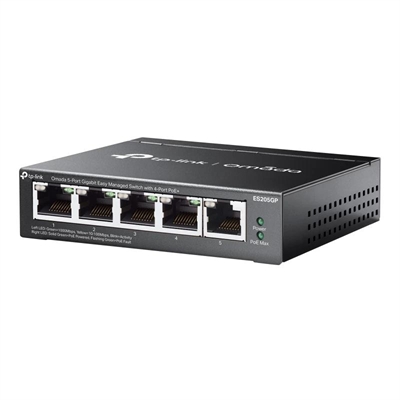 [NSWSSO0383] TP-Link ES205GP Switch 4xGb PoE+ 1xGb 65W Desktop