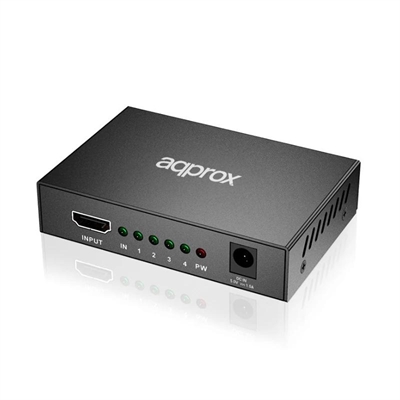 [AISCCI0735] Approx Divisor 4k HDMI 4 puertos