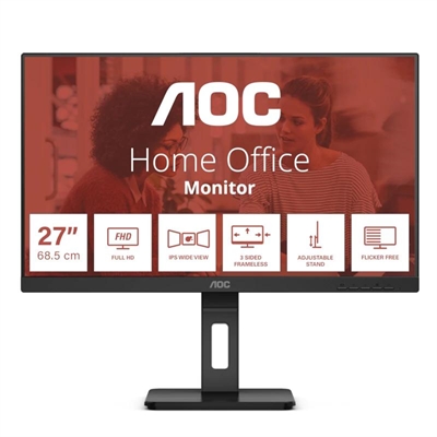 [FMOMLE1001] AOC 27E3QAF Monitor 27" IPS FHD 75Mhz MM AA