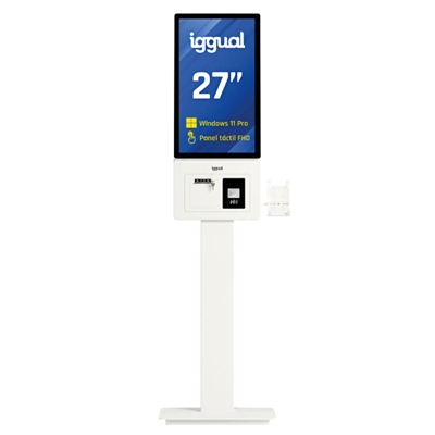 [PPCTPV0238] iggual Kiosco digital interactivo FHD ORCHID 27"